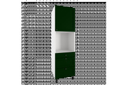 Высокий кухонный шкаф TSZP 60 ASTI VERDE SUPER MAT